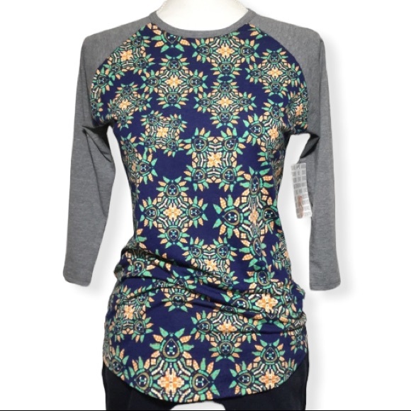 Lularoe Randy tee size XS NWT Abstract pattern - Picture 1 of 9